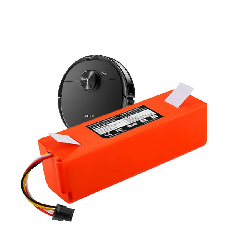 Wholesales 14.4V 6.0Ah Xiaomi Robot Battery For Sweeper Replacement Robot Vacuum Cleaner Battery