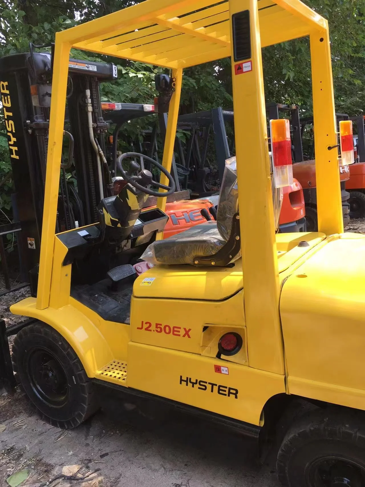 Импортный вилочный погрузчик Hyster серия JGX 2 5 т импортный с противовесом