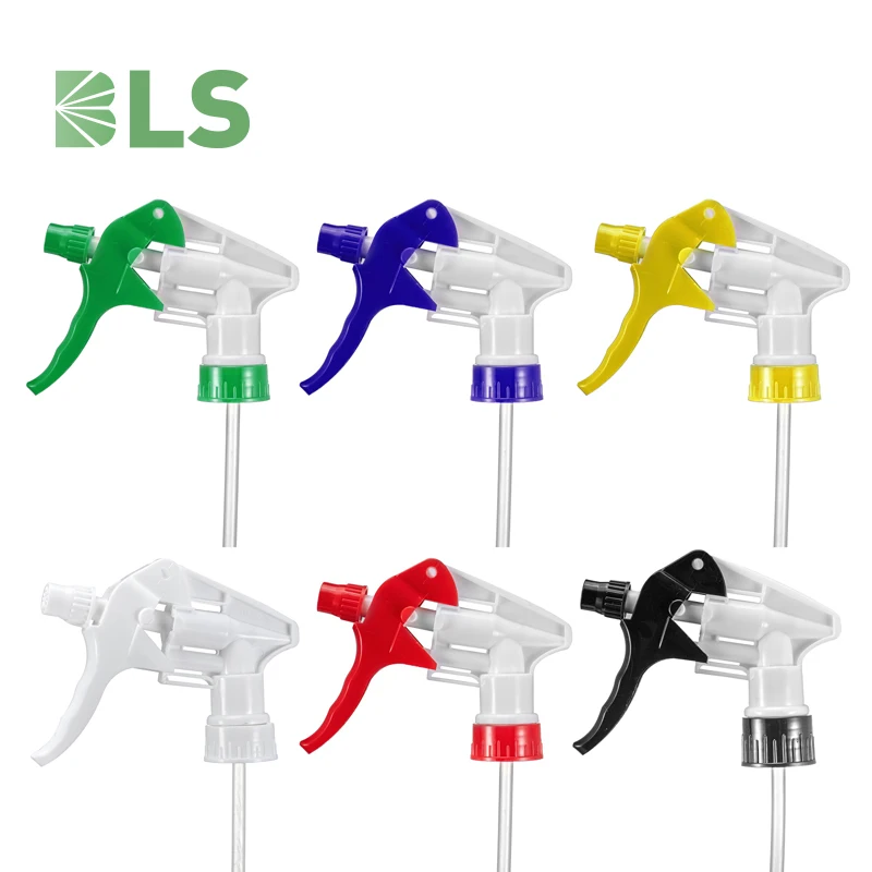 Garden PP Chemical Resistant High Output 28/400 28/410 Fine Mist Plastic Water Cleaning Liquid Spray Trigger Sprayer Pump