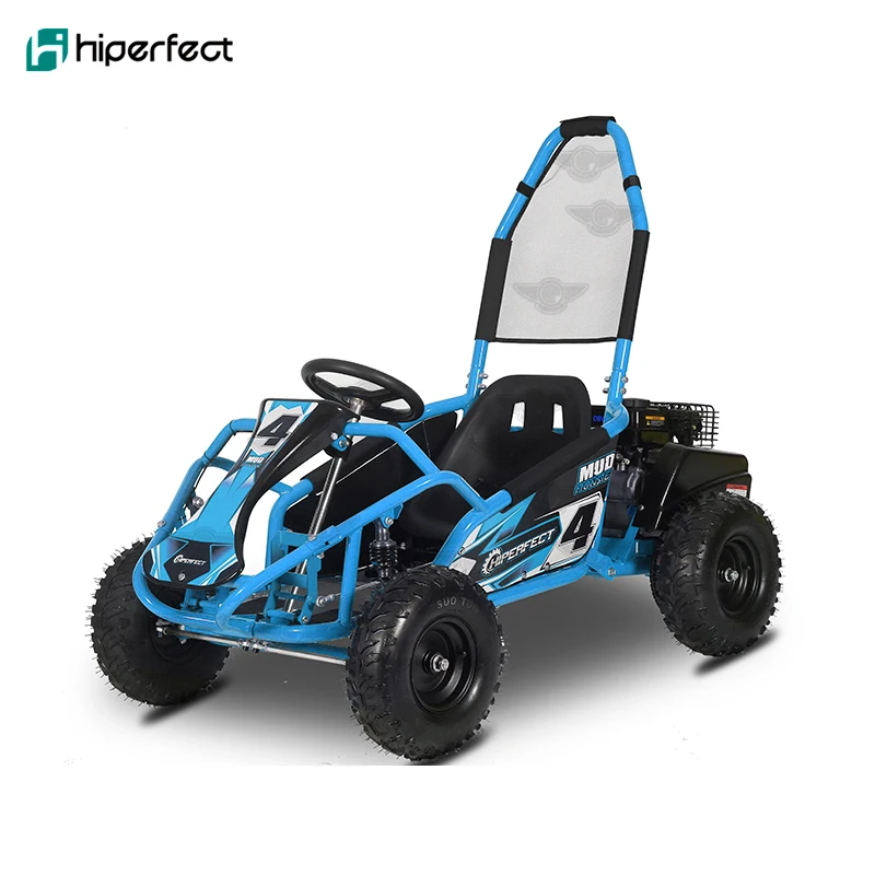 Детские автоматические 4 тактный багги для езды по песку 98cc приведенный в действие газом go kart дешевая