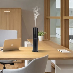 Оптовая продажа, портативный диффузор с сенсорным экраном, автоматический дозатор освежителя воздуха, дозатор с дистанционным управлением, аппарат для ароматизации эфирных масел