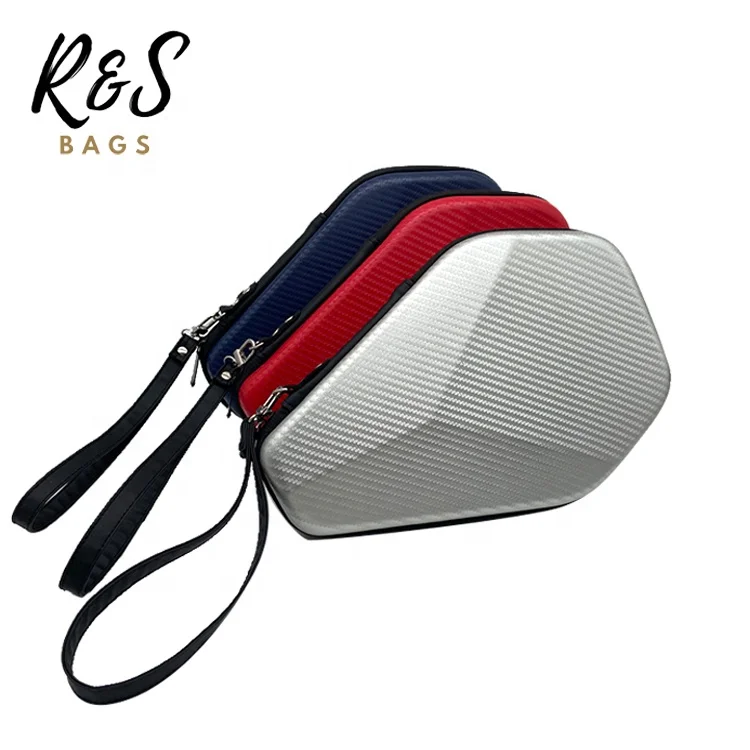 Custom Waterproof Hard Ping Pong Bat Bag Pong Pong Paddle Cover EVA Table Tennis Racket Case