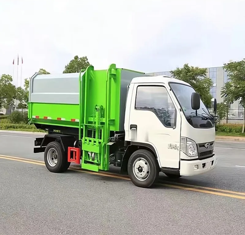 Electric Trash Recycle Waste Management Transportation Automobile Garbage Truck