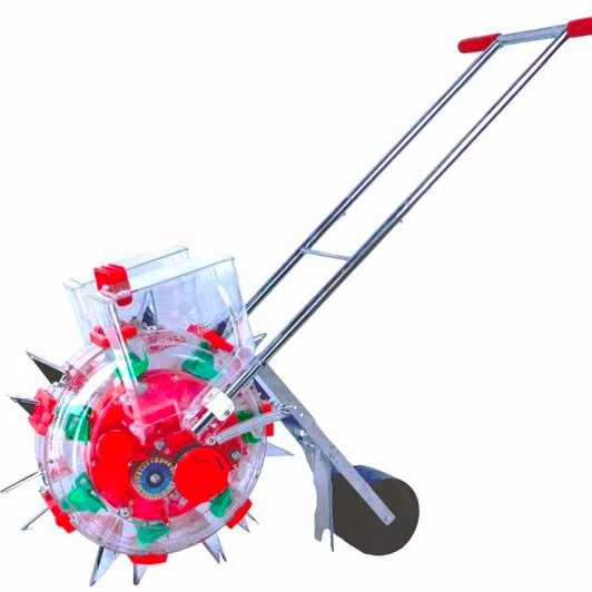 sembradoras manuales de maiz cultivators hand push seeder corn, soybean, peanut and cotton fertilization and seeding int