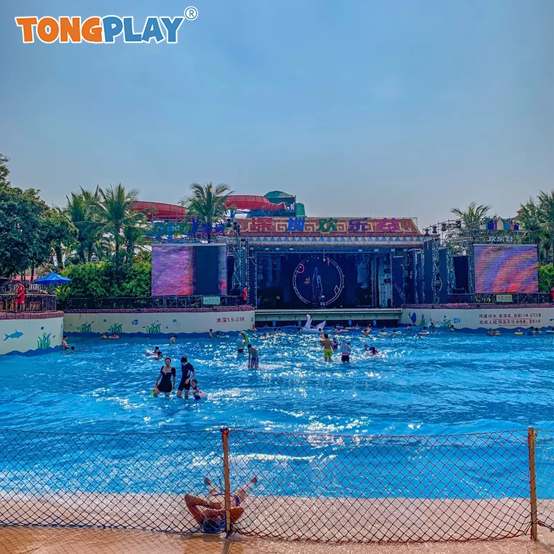 Water Play Facilities Amusement Park Tsunami Customized Wind Pressure Water Playground Surf Pool Wave Pool Machine