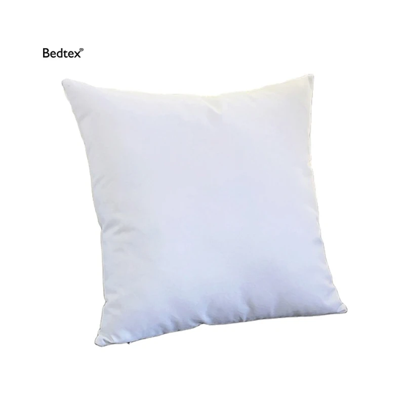 Bounce Breathable White Duck Feather Cushion Wholesale Factory Feather Filled Cushion