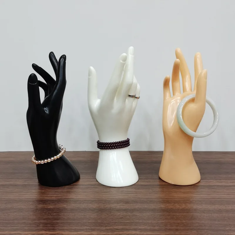 Cheap price Wholesale Fashion Fiberglass Jewelry Hand Mannequin Jewelry Hand Ring Display dummy mannequin plastic hand model