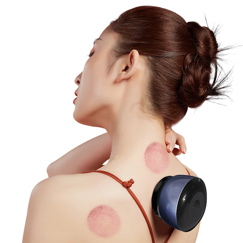 
dropshipping Hot selling high-quality cupping cup multifunctional five-in-one red light therapy cupping machine 