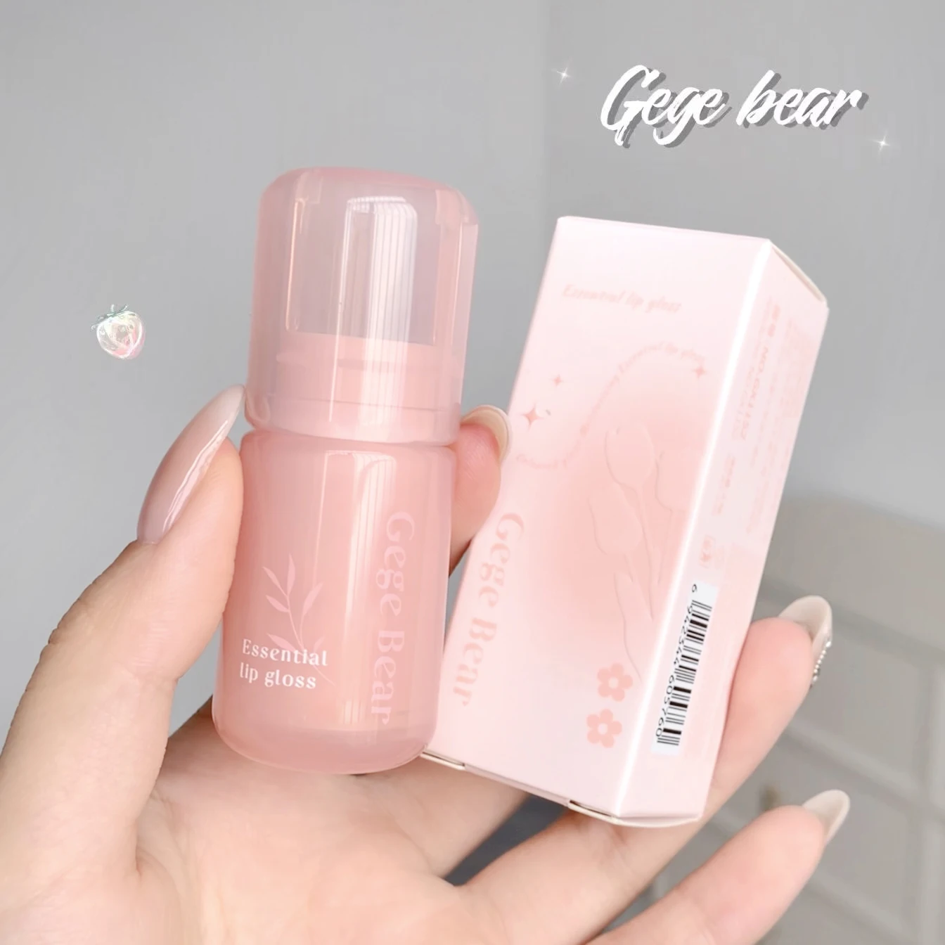 Gege Bear Wholesale Price Jelly Lip Oil Moisturizing Essence Water Mirror Surface Lip Glaze Bright And Tender Lipstick