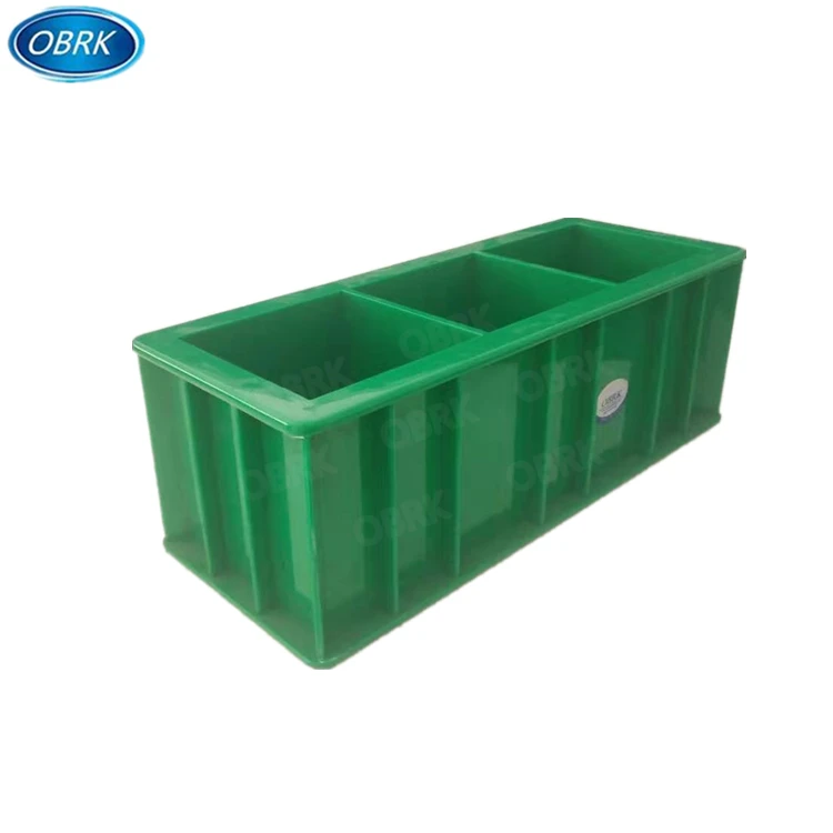 Good quality ABS Plastic Concrete Test Cube Mould With Three Gang 100*100*100mm