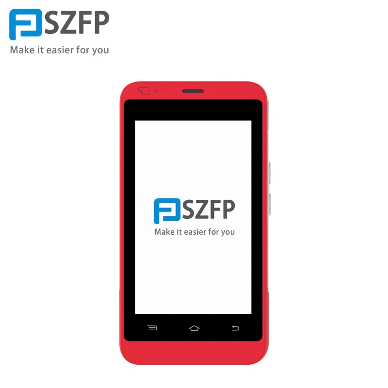 FP9810 Pos Terminal Android Handheld Pos Machine Touch Screen with Card Reader