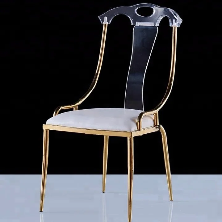 Modern Design Metal Chair With Cushion Wholesale Dining Room Chairs Home Furniture Design Metal Legs