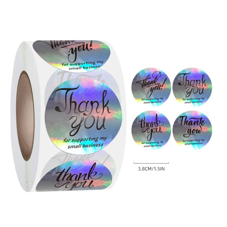 waterproof customized security labels printer thermal direct shipping labels roll label stickers