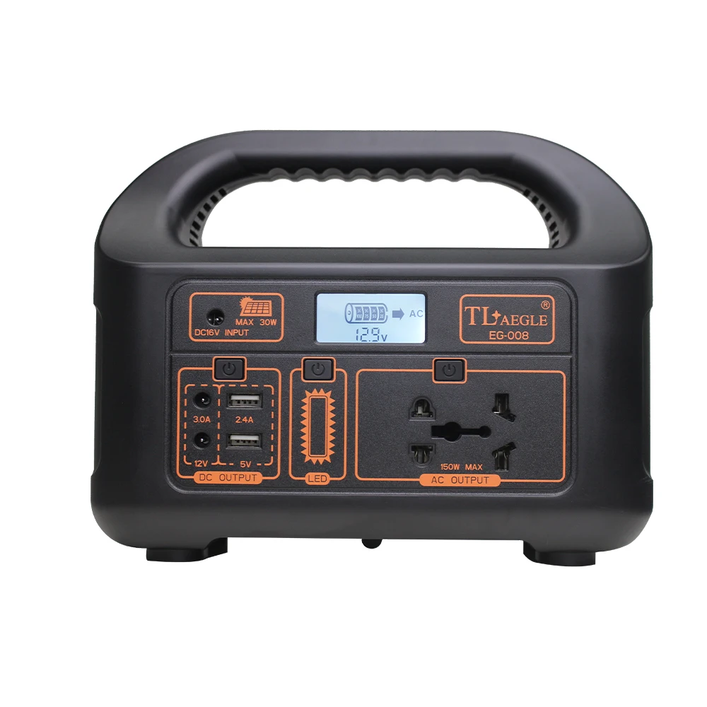 150W high power 12V 12AH lead-acid energy storage power station 12V 12AH large capacity mobile emergency power station