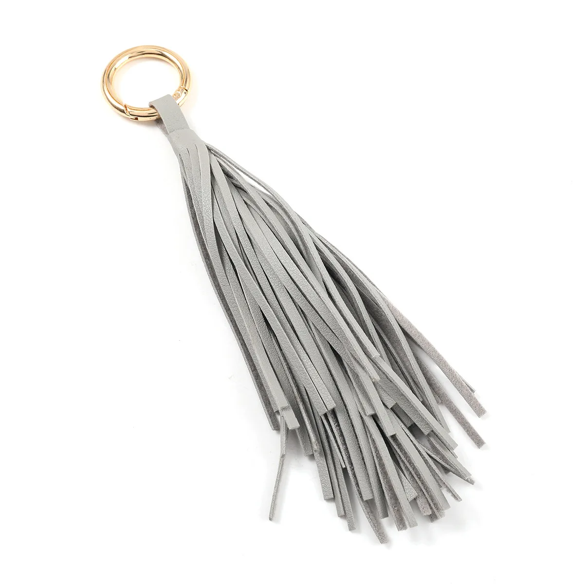 Leather Tassel Keychain Car Keyring Holder Bag Wallet Purse Decorations