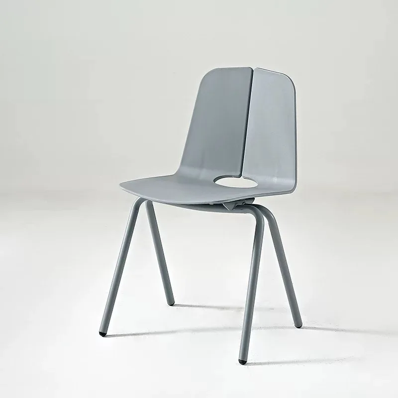 High Quality Restaurant  Furniture Colorful Plastic Chair Metal Legs Dining Chairs Black Folding French Wood Dining Room Chairs