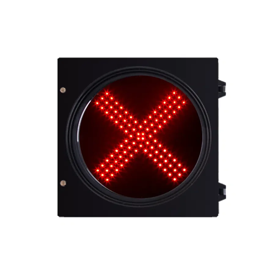 ZGSM 200mm 300mm 400mm Overhead Lane Control Signals Arrow and Cross LED Traffic Light