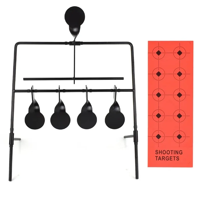Portable Design Paintball Targets 5 Outdoor Ranger Shooting & Hunting Spots Resets Easily Fixed with ground nails