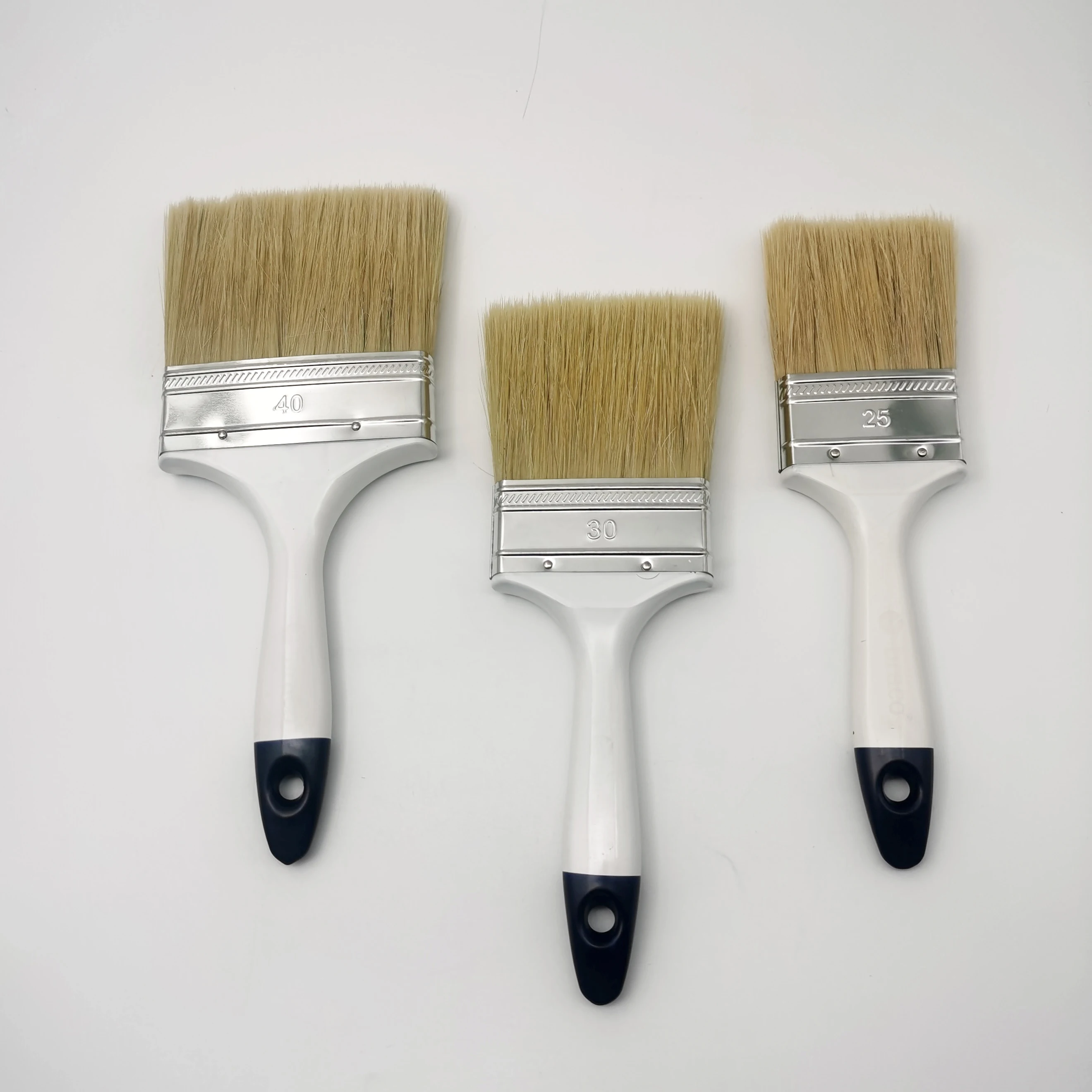 High quality mixed bristle plastic handle paint brush