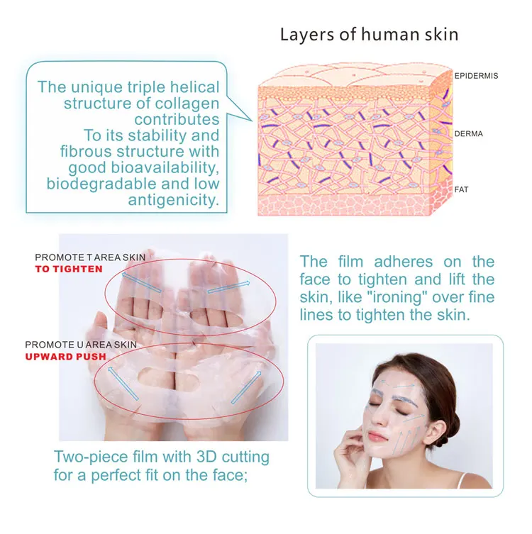  Лидер продаж коллагеновая маска для ухода за кожей лица против акне 36 шт. 20 г