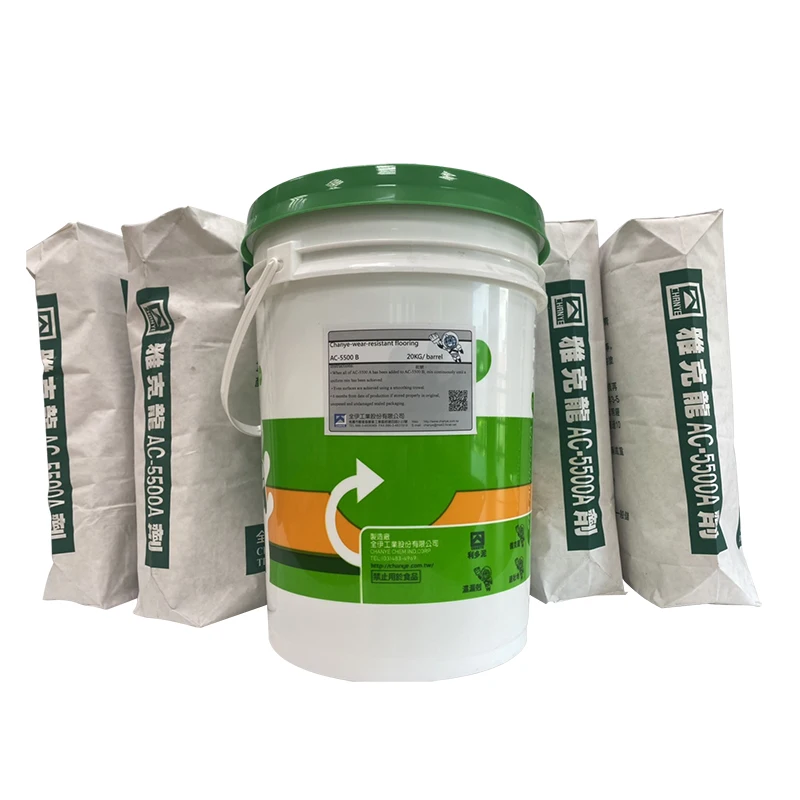 Двухкомпонентная самовыравнивающийся цемент износостойкие тапочки влагостойкая напольная сильному давлению тапочки AC-5500