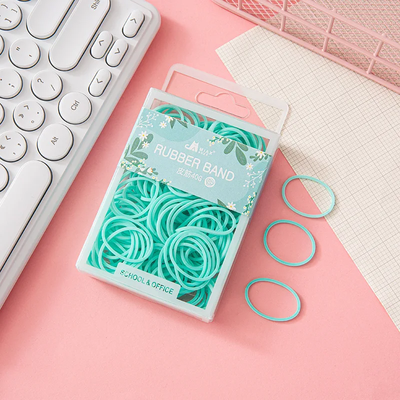 Color naturalrubber small leather ring high elastic durable 25MM rubber band kindergarten labor saving DlY rubber ring wholesale