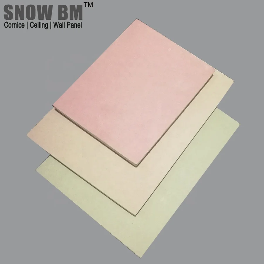 Влагостойкая коническая кромка Gesso 1220x1830 мм искусственная потолочная доска гипсокартона для украшения настенной