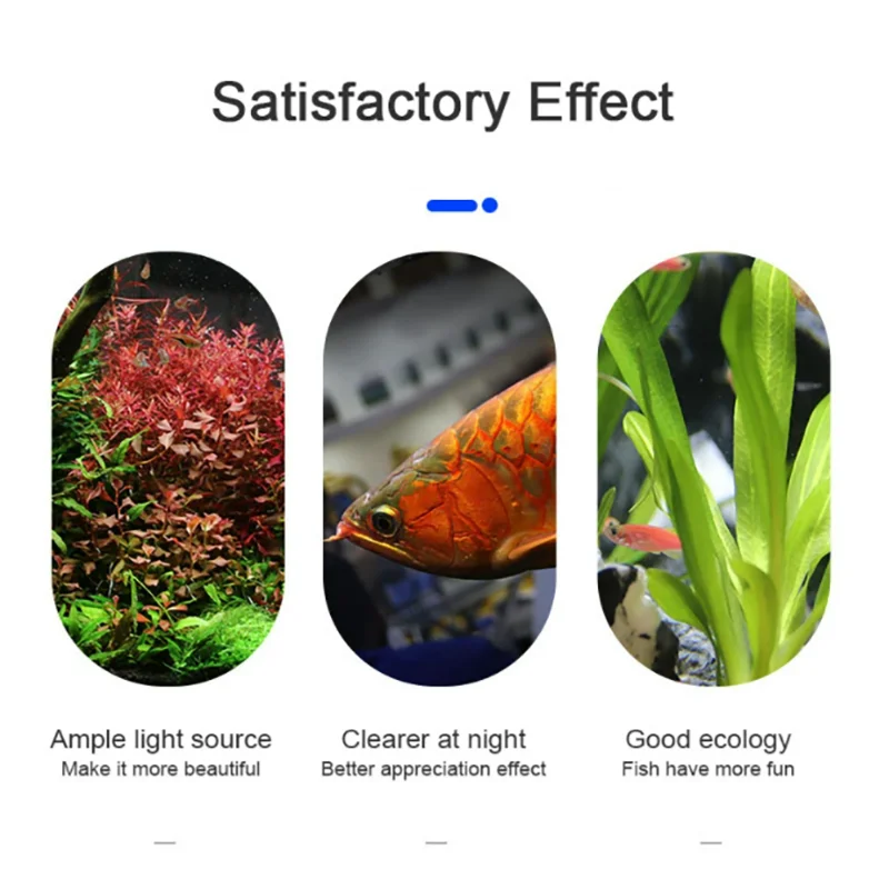 Zaohetian 112CM 142CM 172CM led aquarium lighting aquarium plants lamp aquarium coral reef lamp