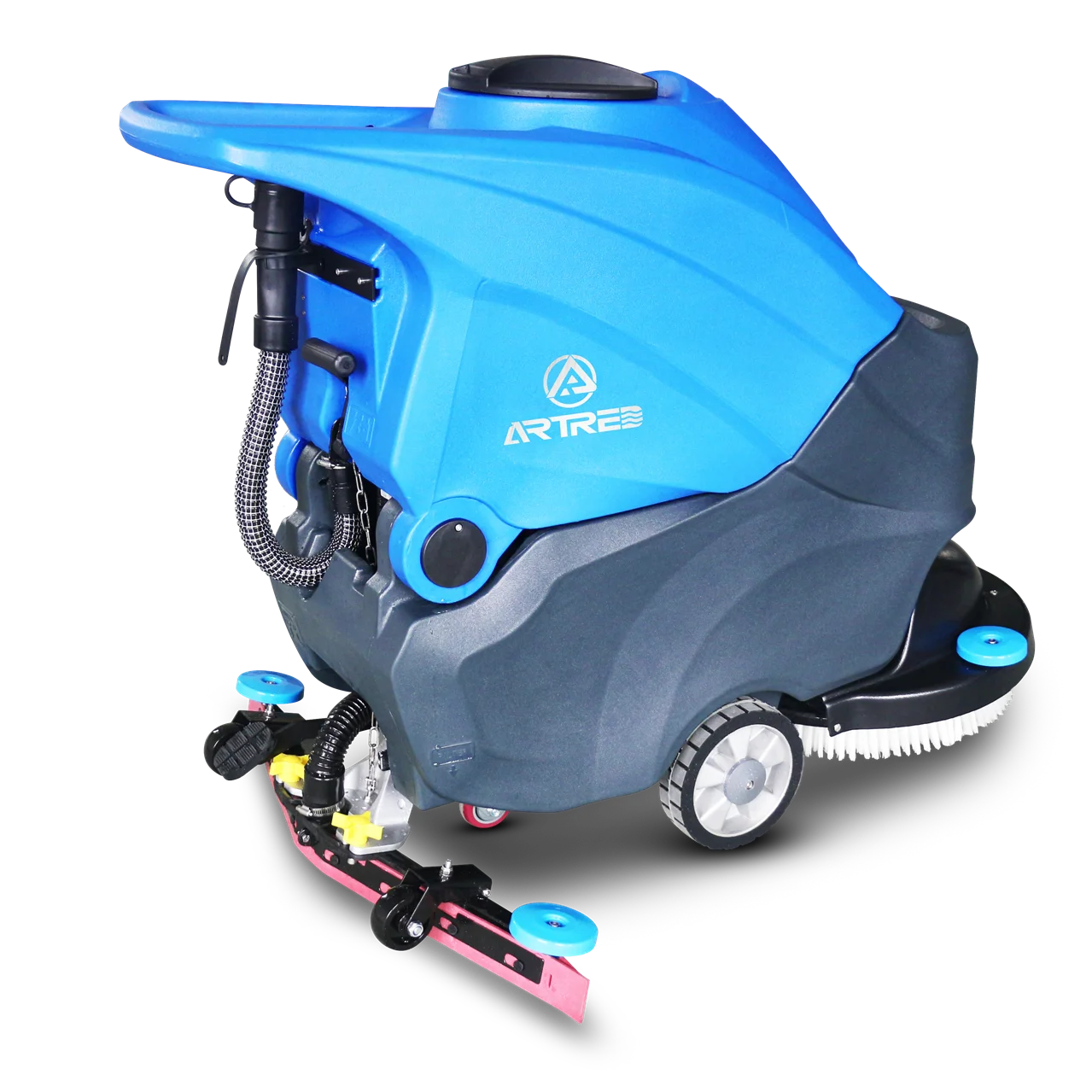 manufacturer factory supplier multi-function mini automatic floor scrubber cleaning machine