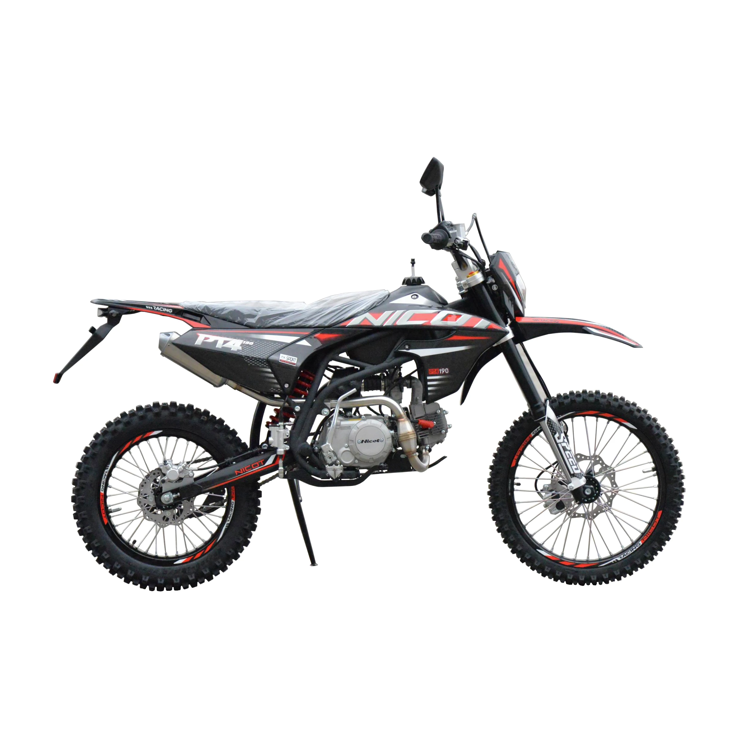 Nicot 125cc Pit Bike YX 120 Engine Dirt Bike 4-Stroke Off-road Motorcycles Factory Direct Sale