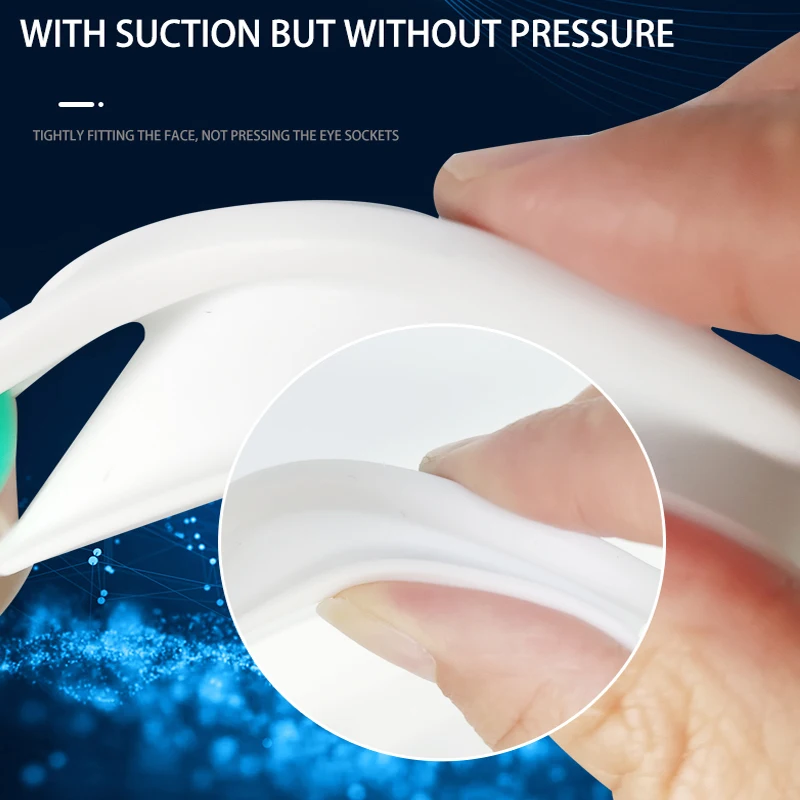 Professional Training Customized Logo Swimming Goggles No Leaking Anti Fog Uv Protection Adult Swim Goggles With Black Strap Oem