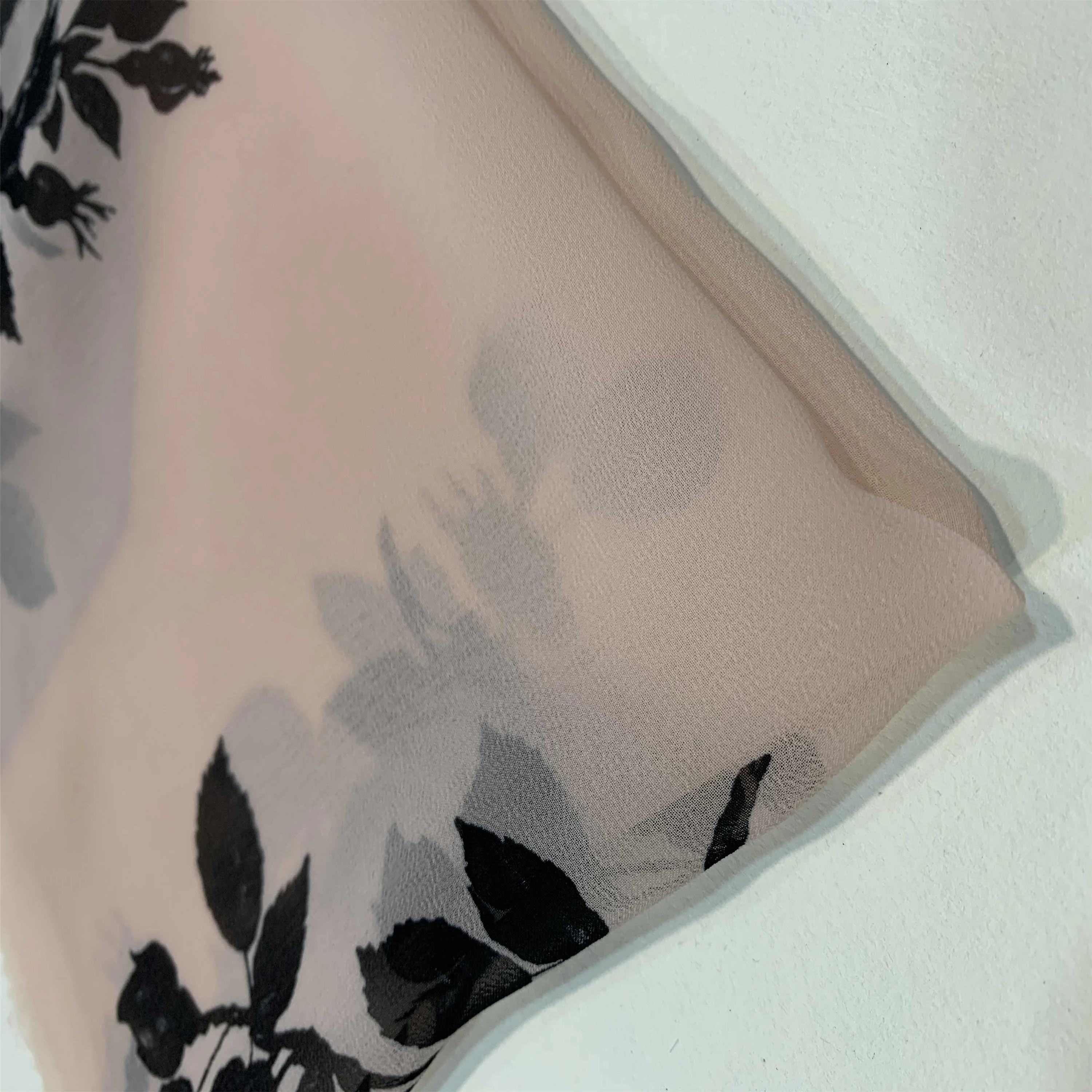 20D+26D*75D ITY False Twisting Stretch Velvet Satin Chiffon Fabric/Satin Surface