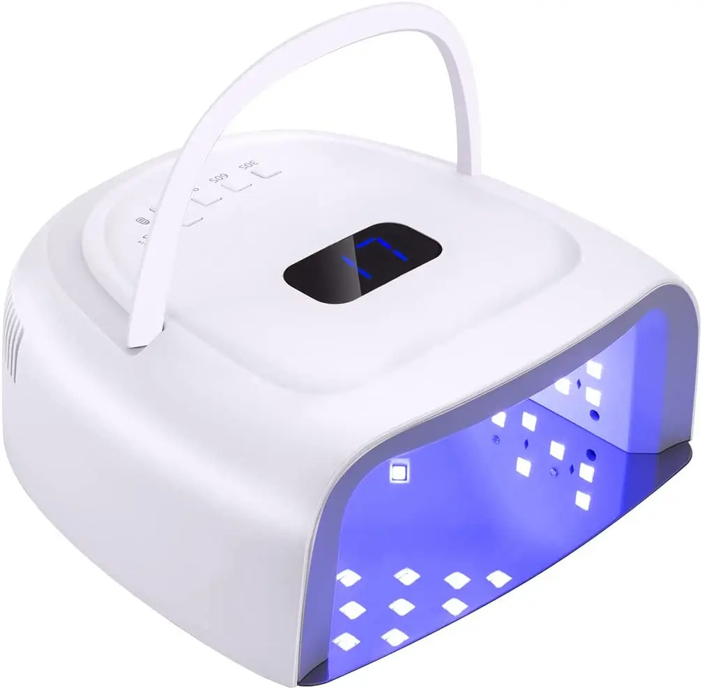 2024 New Generation Sun UV Led Nail Lamp 120W Cordless Rechargeable Dryer For Gel Nail Glue