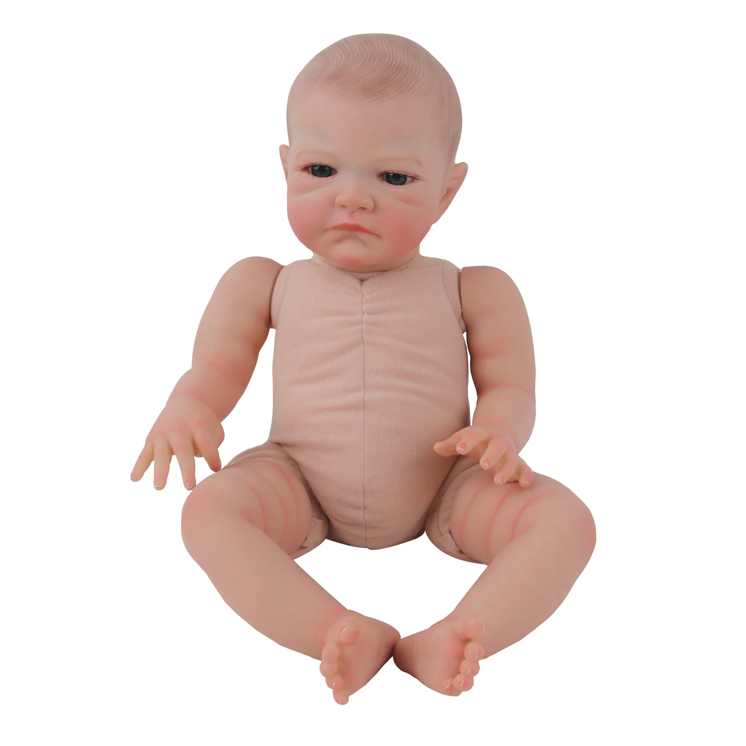 NPK  Newborn Baby Doll Handmade Lifelike Reborn Soft Touch Cuddly Doll