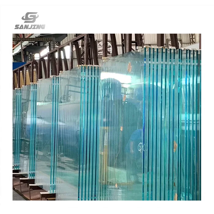 triple layer laminated glass 3 layer 24mm 30mm triple laminated glass pvb sgp sentry triplex triple laminated glass supplier