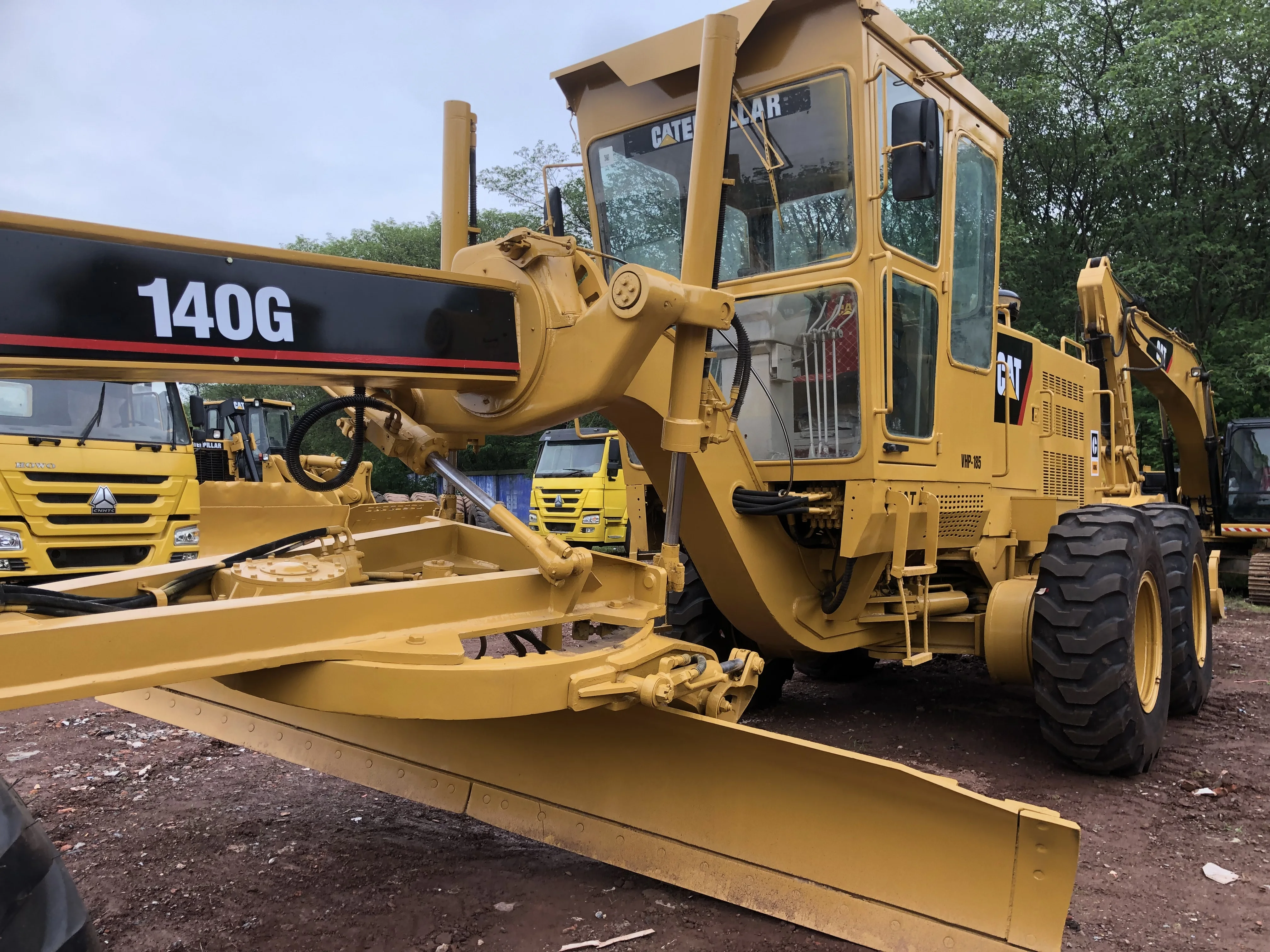 Original used caterpillar 140k 140h 140g 140 cat motor grader for sale