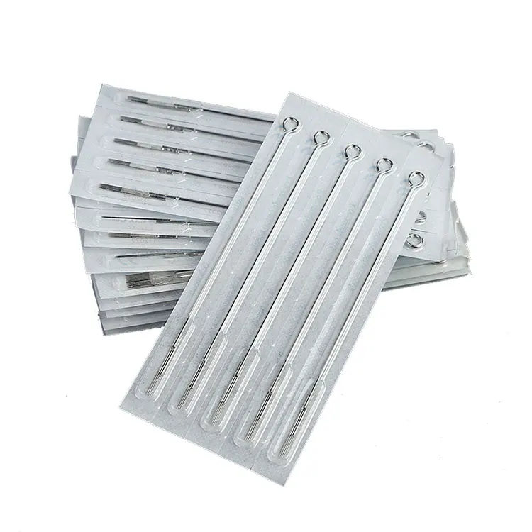 Одноразовые стерилизованные татуировочные иглы 1RL 50 шт. оптовая