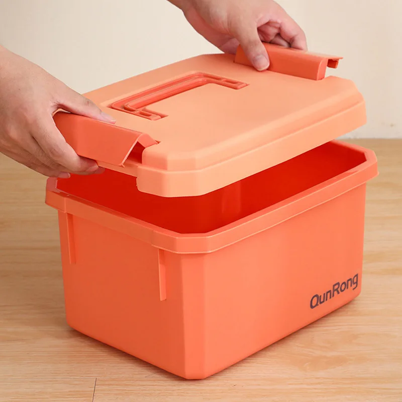 Preferred Wholesales Suppliers Multipurpose Colored Plastic Storage Box 33L Large Capacity Suitable For Storing Clothes