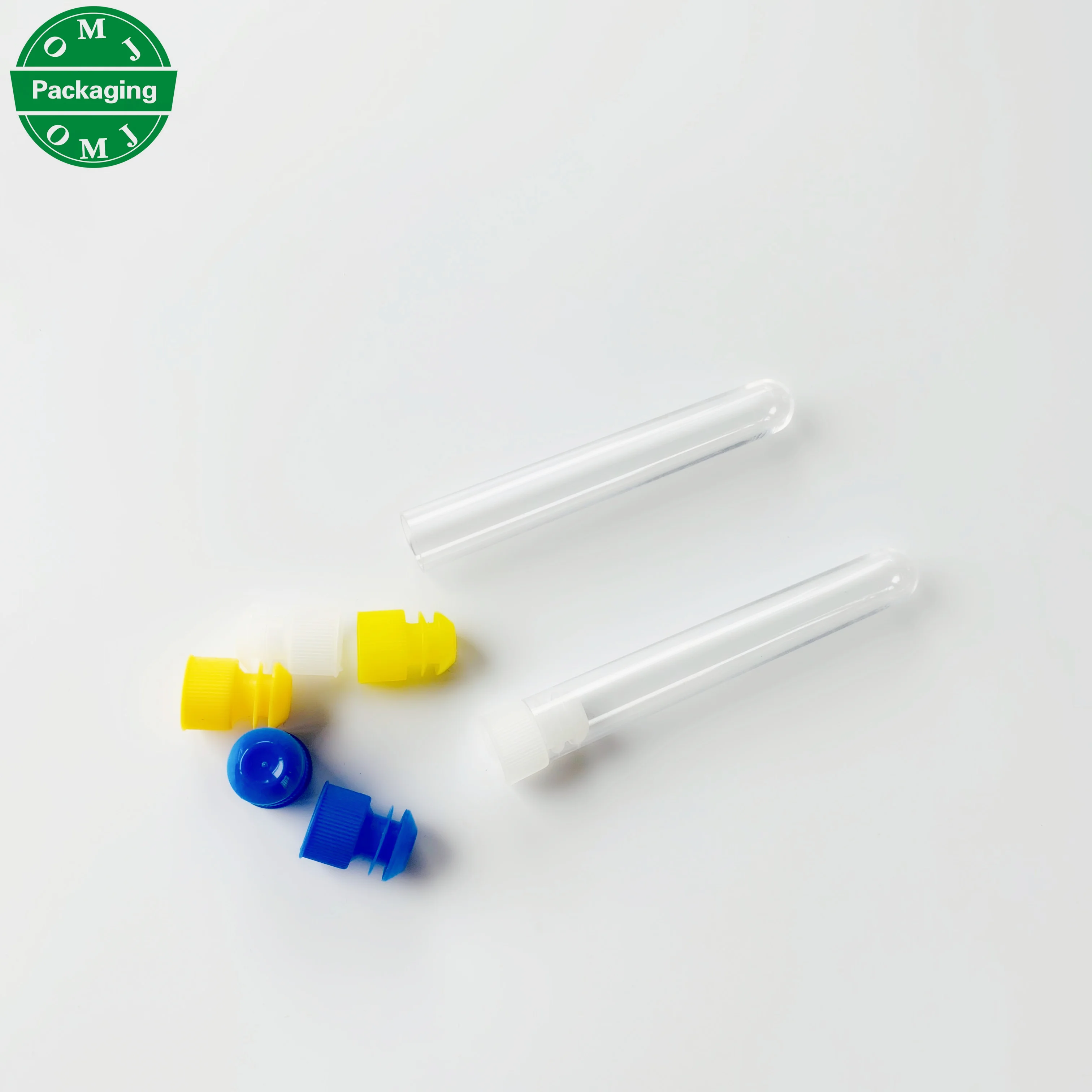Wholesale Clear 16*100mm plastic test tube without cap for distributor