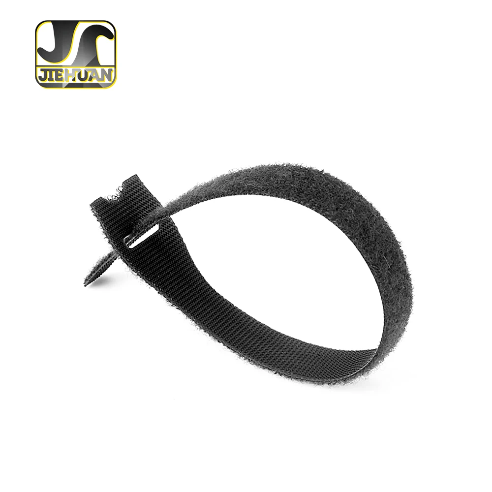 Экологически чистые кабельные стяжки многоразовые с крючками и петлями