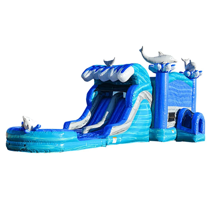 Commercial Inflatable unicorn Bounce House Slide Combo Jumping Castle Bouncer