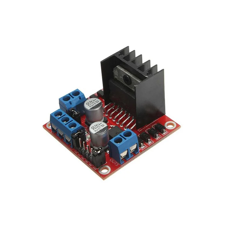 Dual H Bridge DC Stepper Motor Drive Controller Board Module L298N for arduin0 smart car robot