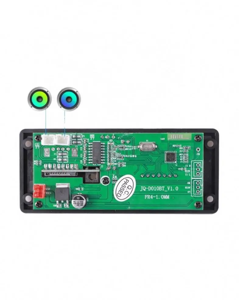 Автомобильный беспроводной автомобильный декодер 12 В плата Bluetooth MP3 WMA USB/SD/FM/AUX аудио модуль цветной экран