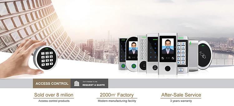 Waterproof Zinc-Alloy Infrared No Touch  Exit Push Button for Access Control