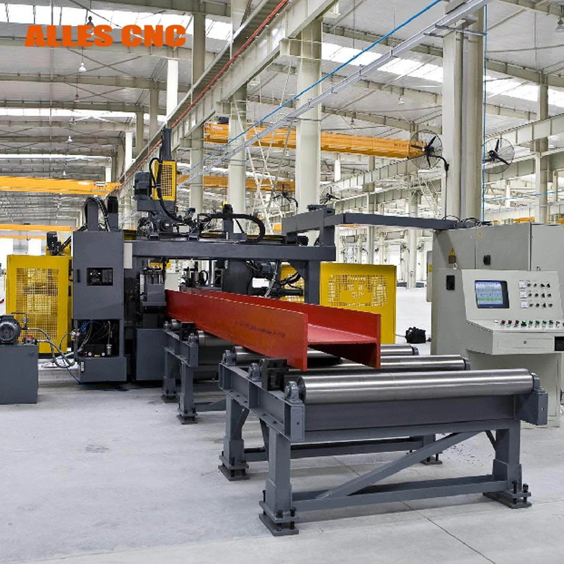 Высокая точность 3 оси CNC H-Beam сверлильный станок металла для продажи работы по