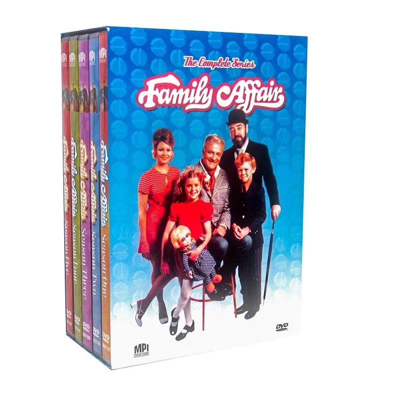 Family Affair The Complete Series 24dvd discs high quality dvd movies Ama/zon best selling DVD gift for family free shipping