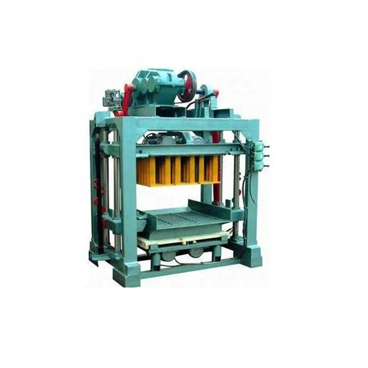 
QTJ4-40 Construction equipment autoclaved aerated concrete interlocking block machine 
