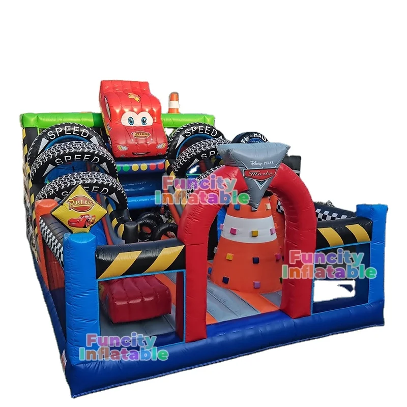 Outdoor Lightning McQueen Inflatable BouncerInflatable playground inflatable bounce house inflatable Fun City