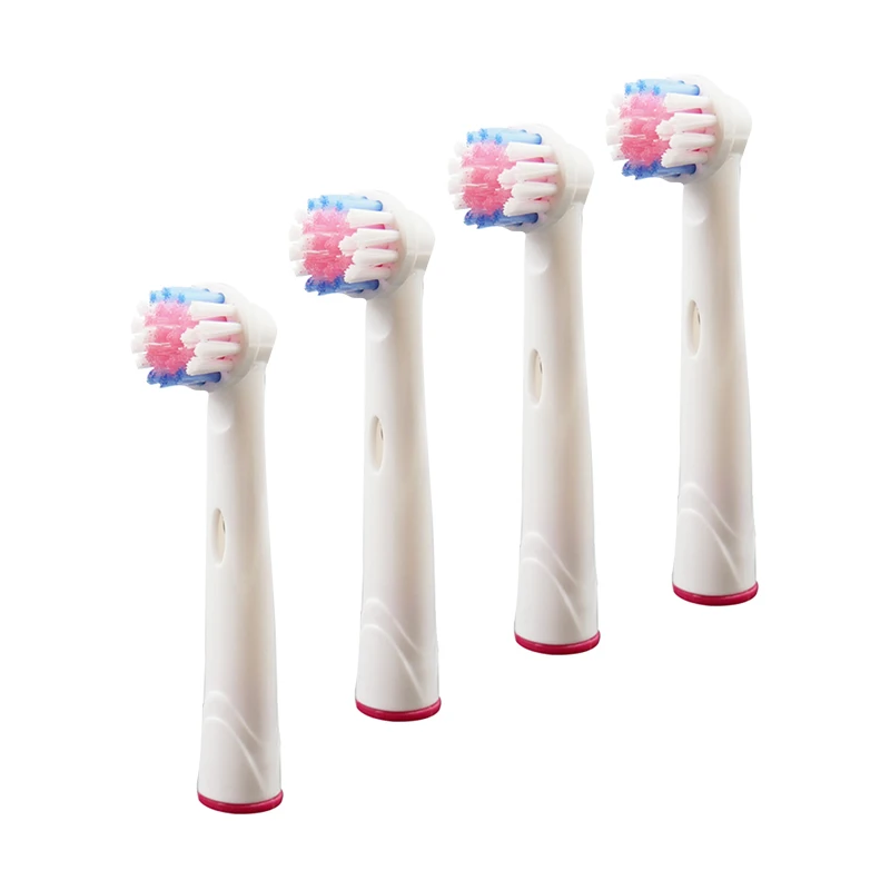 Brush Head EB17A Electric Replacement Toothbrush Heads for Oral-B 4 Pack Replacement Head Compatible with Oral B Models