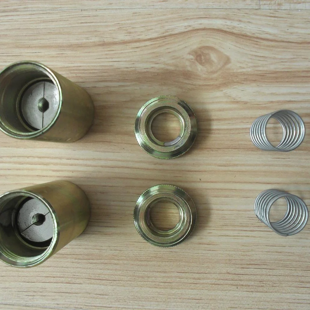 open and closed prestressed anchors for 0.438 inches 11.1 mm PC strand